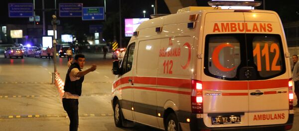 Una ambulancia turca - Sputnik Mundo