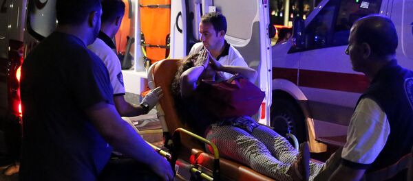 Una ambulancia turca - Sputnik Mundo