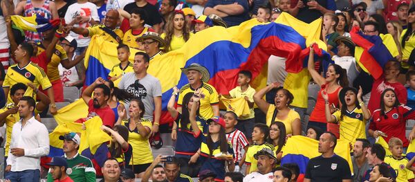 Hinchas de Colombia (archivo) - Sputnik Mundo