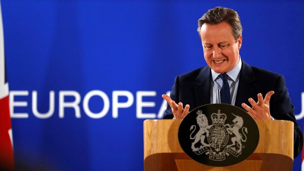 David Cameron, primer ministro británico David Cameron, primer ministro británico - Sputnik Mundo