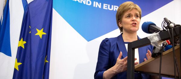 Nicola Sturgeon, ministra principal de Escocia - Sputnik Mundo