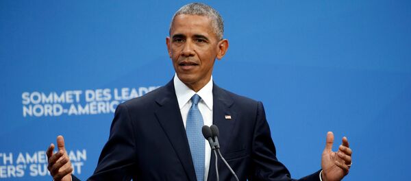 Barack Obama, presidente de EEUU - Sputnik Mundo