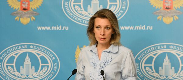 María Zajárova, portavoz del Ministerio de Exteriores de Rusia - Sputnik Mundo