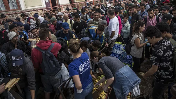 Asentamiento de refugiados - Sputnik Mundo