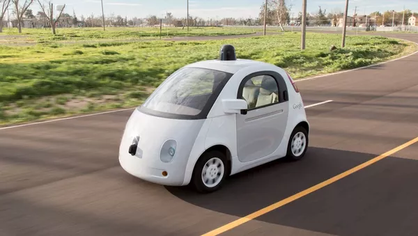 Vehículo autónomo presentado por Google - Sputnik Mundo