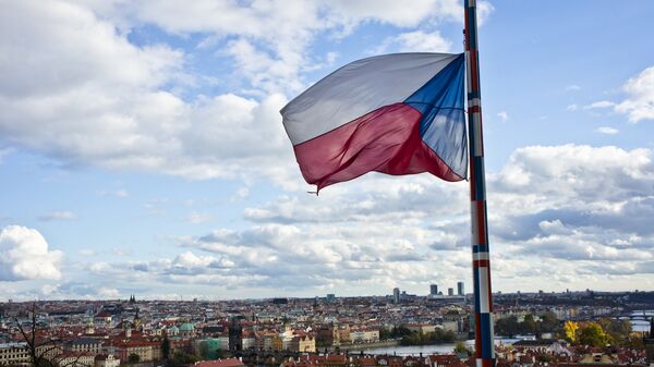 Bandera de Chequia (archivo) - Sputnik Mundo