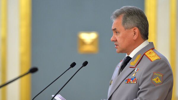 Serguéi Shoigú, ministro de Defensa de Rusia - Sputnik Mundo