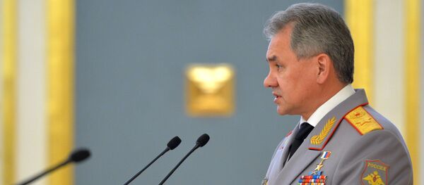 Serguéi Shoigú, ministro de Defensa de Rusia - Sputnik Mundo