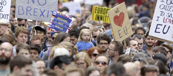 Marcha por Europa, Londres, 2 de julio de 21016 Marcha por Europa, Londres, 2 de julio de 21016 - Sputnik Mundo