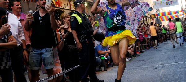 La manifestación del Orgullo Gay en Madrid - Sputnik Mundo