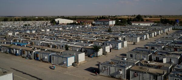 Сampo de refugiados en Turquía - Sputnik Mundo