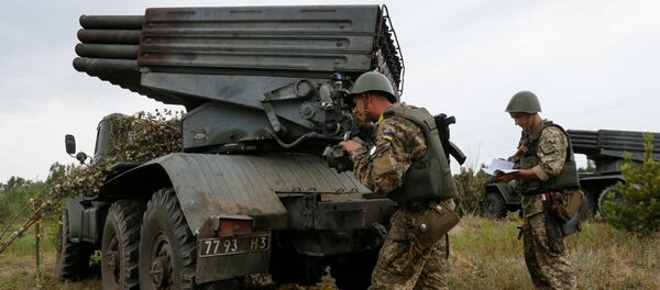 Militares ucranianos en Donbás (archivo)
 - Sputnik Mundo