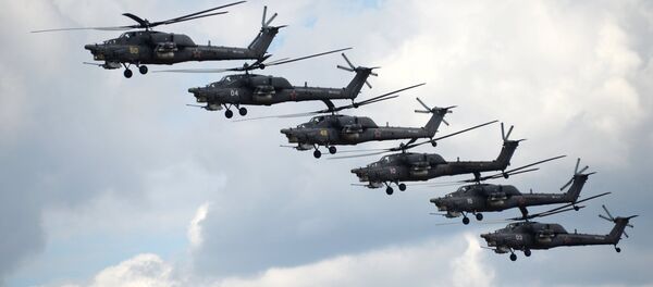 Helicópteros Mi-28N - Sputnik Mundo