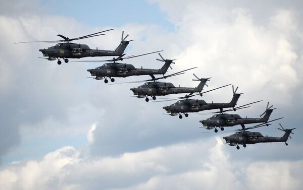 Helicópteros Mi-28N - Sputnik Mundo