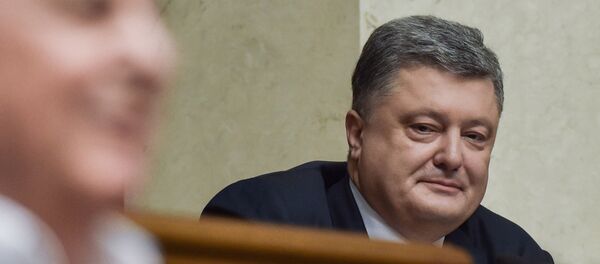 Petró Poroshenko, el presidente de Ucrania - Sputnik Mundo