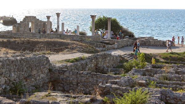 El parque natural de Quersoneso, Crimea - Sputnik Mundo