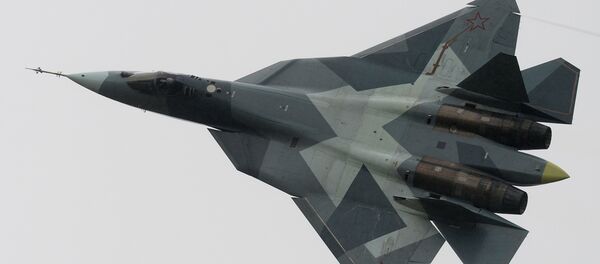 Caza ruso de la quinta generación T-50 - Sputnik Mundo