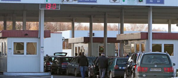 Пограничный пункт перехода Мамонтово-2 на границе с Польшей Пограничный пункт перехода Мамонтово-2 на границе с Польшей - Sputnik Mundo