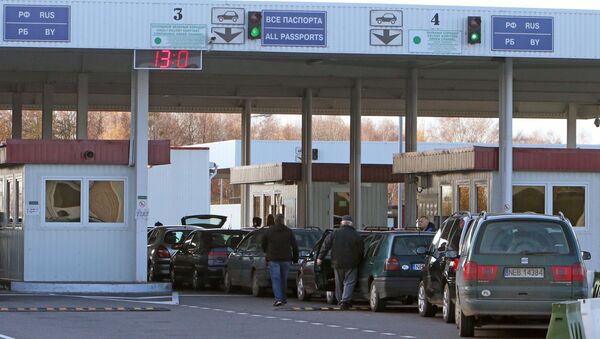 Пограничный пункт перехода Мамонтово-2 на границе с Польшей - Sputnik Mundo