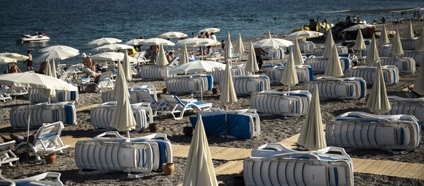 Uno de los balnearios turcos - Sputnik Mundo