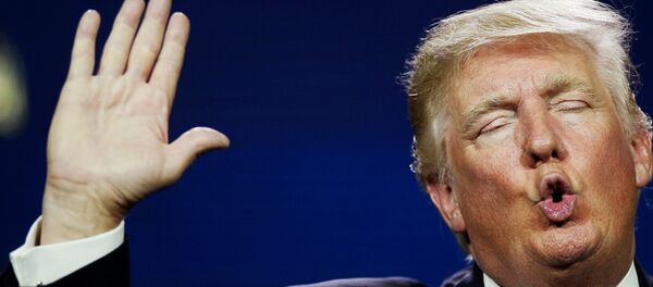 Donald Trump, candidato republicano a presidencia de EEUU - Sputnik Mundo