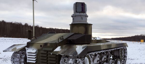 El robot ruso de combate Nerejta - Sputnik Mundo