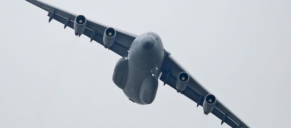 Y-20, el avión de diseño propio chino con mayor capacidad de carga del país - Sputnik Mundo