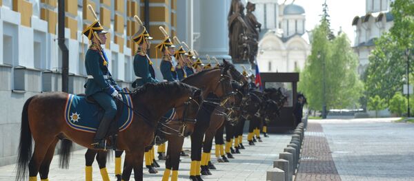 Jinetes del Regimiento Presidencial Jinetes del Regimiento Presidencial - Sputnik Mundo