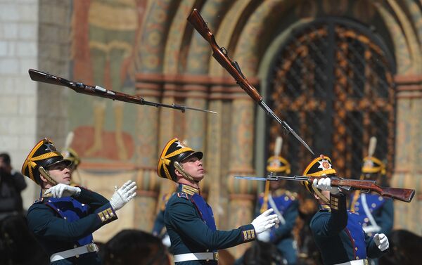 Soldados del Regimiento Presidencial - Sputnik Mundo