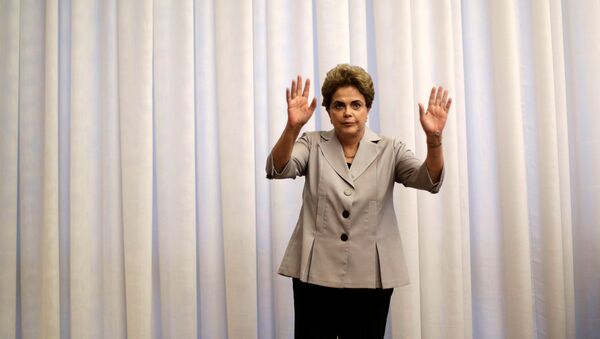 Dilma Rousseff, presidenta suspendida de Brasil - Sputnik Mundo