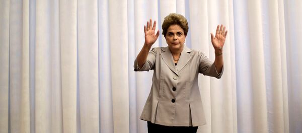 Dilma Rousseff, presidenta suspendida de Brasil - Sputnik Mundo
