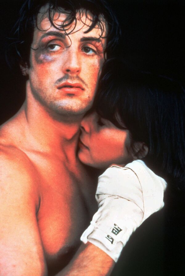 Sylvester Stallone, en el papel de Rocky (1976). - Sputnik Mundo