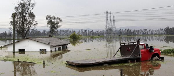 Inundaciones en Colombia (archivo) - Sputnik Mundo