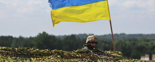 Активная фаза учений Rapid Trident на Украине - Sputnik Mundo