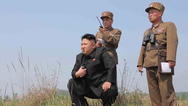 Kim Jong-un, líder norcoreano - Sputnik Mundo