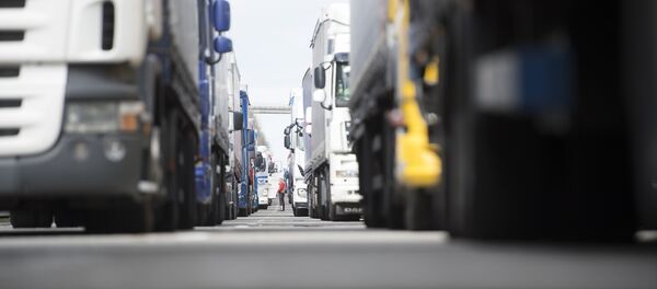 Paro camionero (archivo) Paro camionero (archivo) - Sputnik Mundo