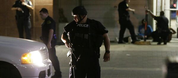 Los policías de Dallas - Sputnik Mundo