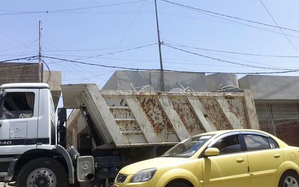 Camión del Daesh en la ciudad de Mosul Camión del Daesh en la ciudad de Mosul - Sputnik Mundo