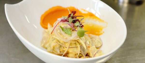 Uno de los platos peruanos ofrecidos en el Festival Gastronómico - Sputnik Mundo