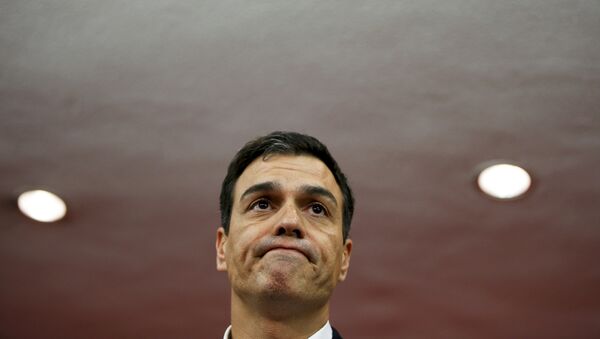 Pedro Sánchez, líder del PSOE - Sputnik Mundo