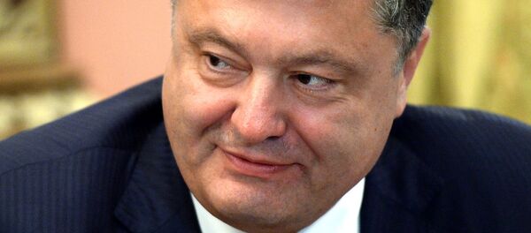 Presidente de Ucrania, Petró Poroshenko - Sputnik Mundo