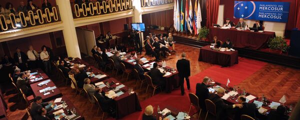 Una sesión plenaria del Parlasur - Sputnik Mundo