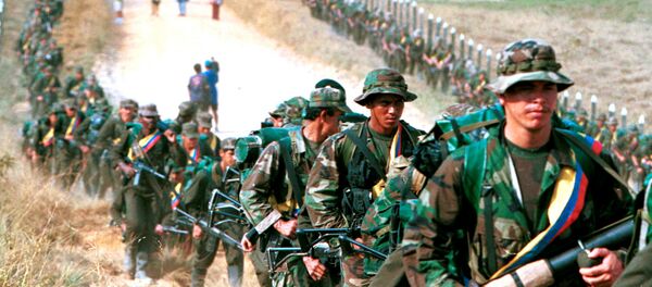 Militantes de las FARC (archivo) - Sputnik Mundo