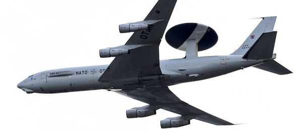 Un avión AWACS de la OTAN - Sputnik Mundo