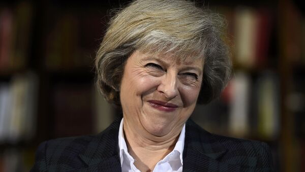 Theresa May, ministra británica del Interior - Sputnik Mundo