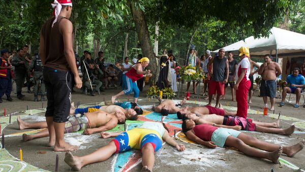 Ritual del culto de María Lionza - Sputnik Mundo