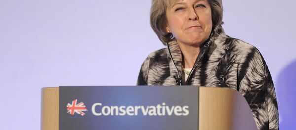 Theresa May, ministra británica del Interior - Sputnik Mundo