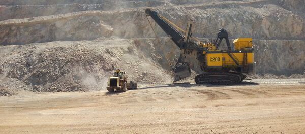 La mina Palo rojo Chuquicamata - Sputnik Mundo