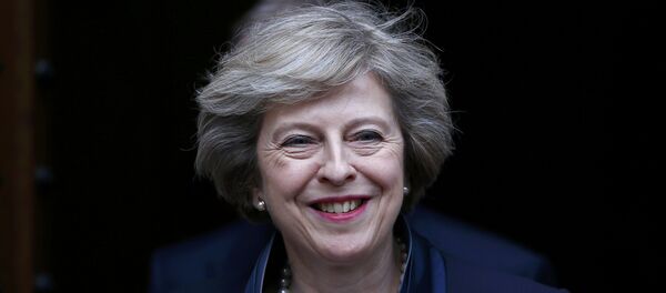 Theresa May, ministra británica del Interior - Sputnik Mundo