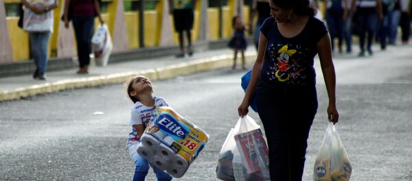Puente internacional Simón Bolívar en Táchira - Sputnik Mundo